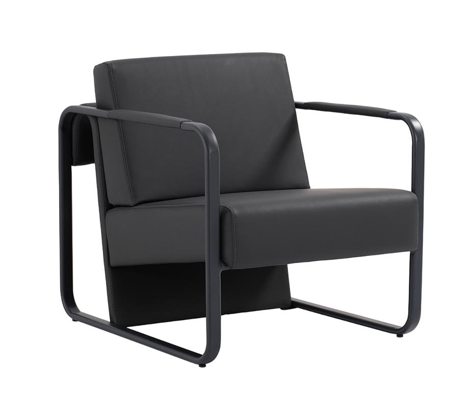 Armchair Luxury Armchair Black High-Quality Upholstered Sofas Design Textile Leather Modern