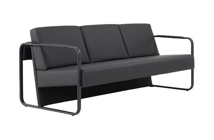 Sofa 3-seater Design Sofas Upholstered Seat Design Three-seater Modern Fabric Furniture
