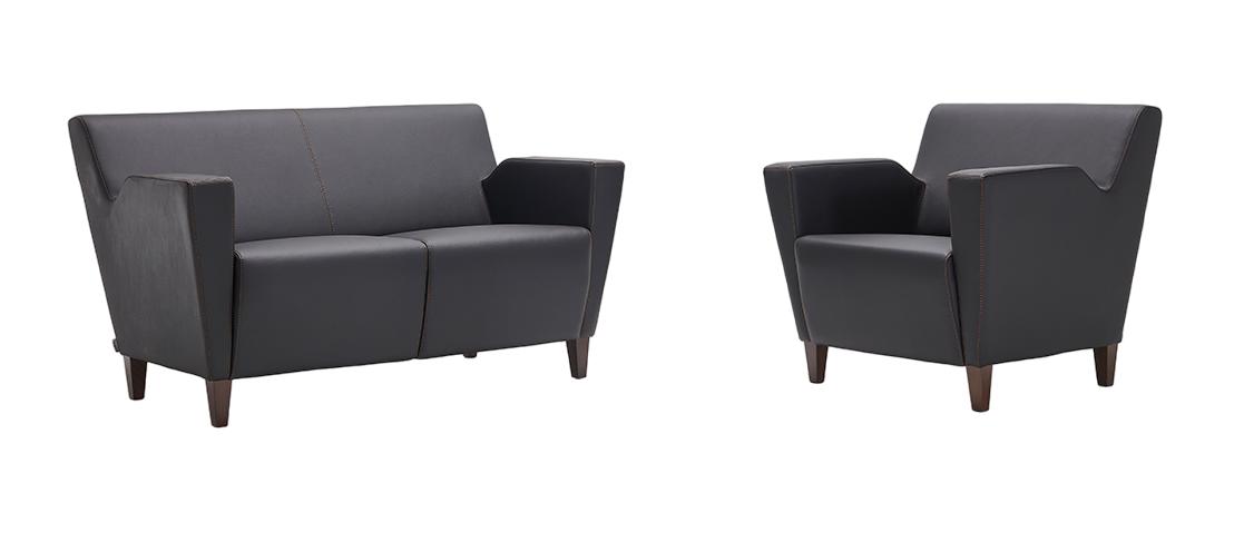 Design Sofa 2-Seater Armchair Couch Upholstered Luxury Modern Leather Couches Sofas