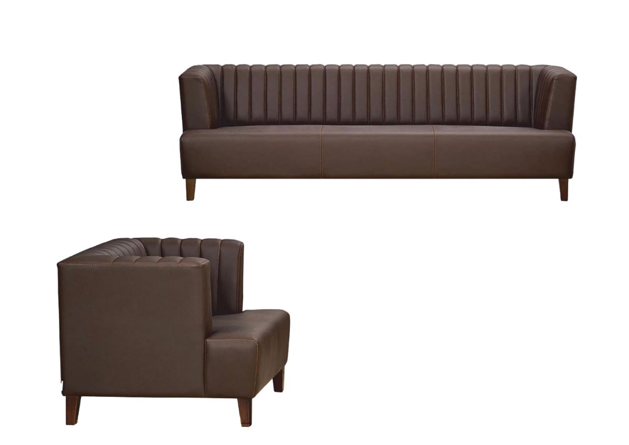 Modern Sofa Luxury Leather Couch Sofas Upholstered 3 Seater Armchairs Couches