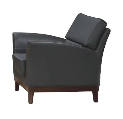 Armchair Upholstered Sofa Textile Office Furniture Couches 1 Seater Single Seater Leather