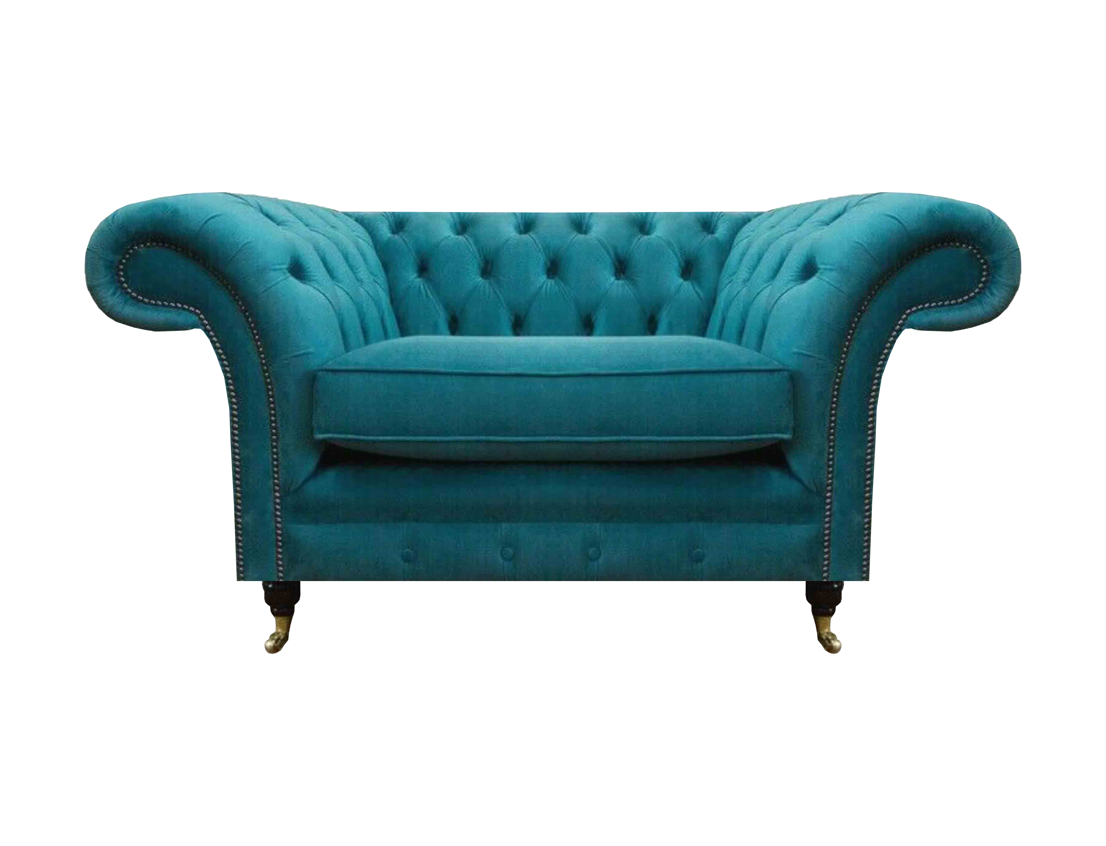 Upholstered furniture luxurious blue armchair textile armchair modern design