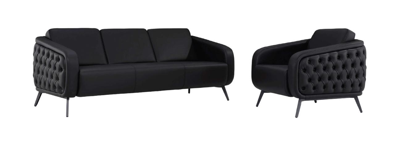 Sofa sofa set armchair 3-seater sofa couch leather sofa seating cushion set