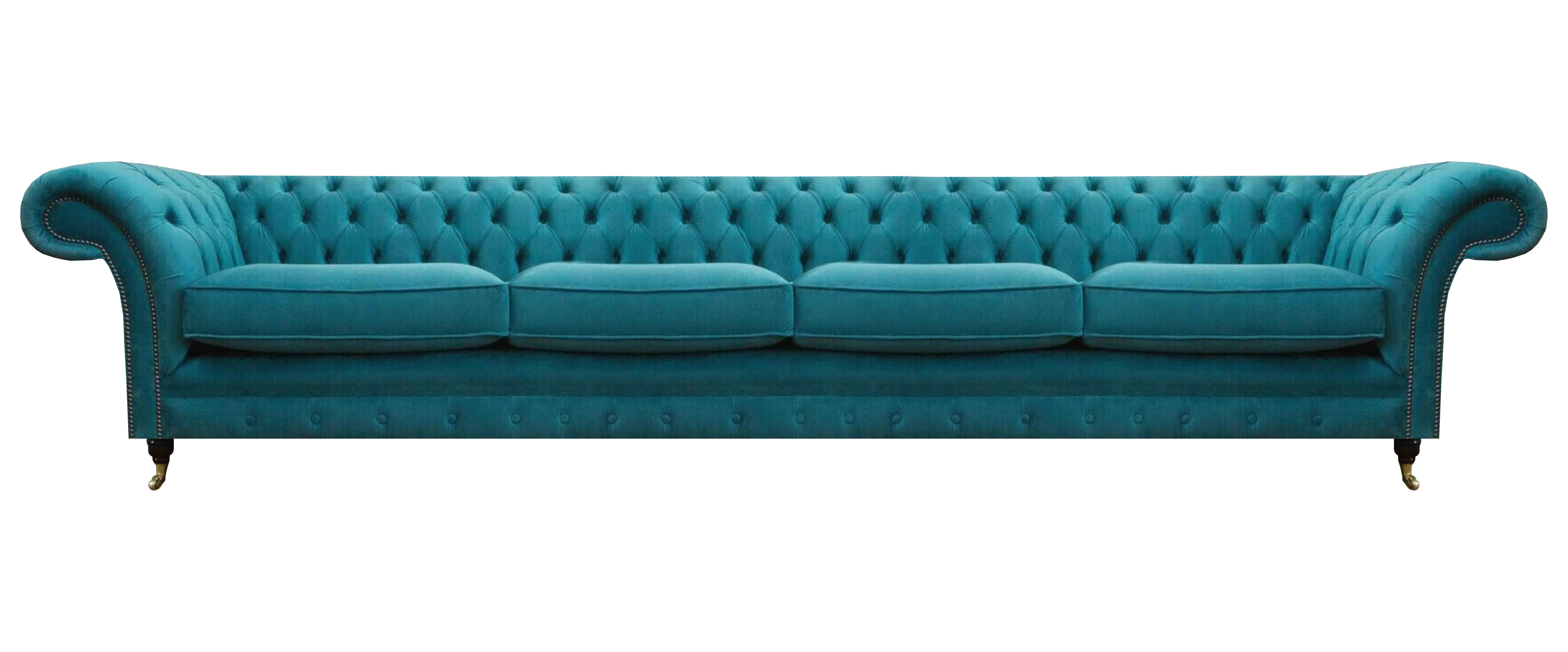 Luxurious modern design sofa four-seater couch upholstered furniture textile sofa