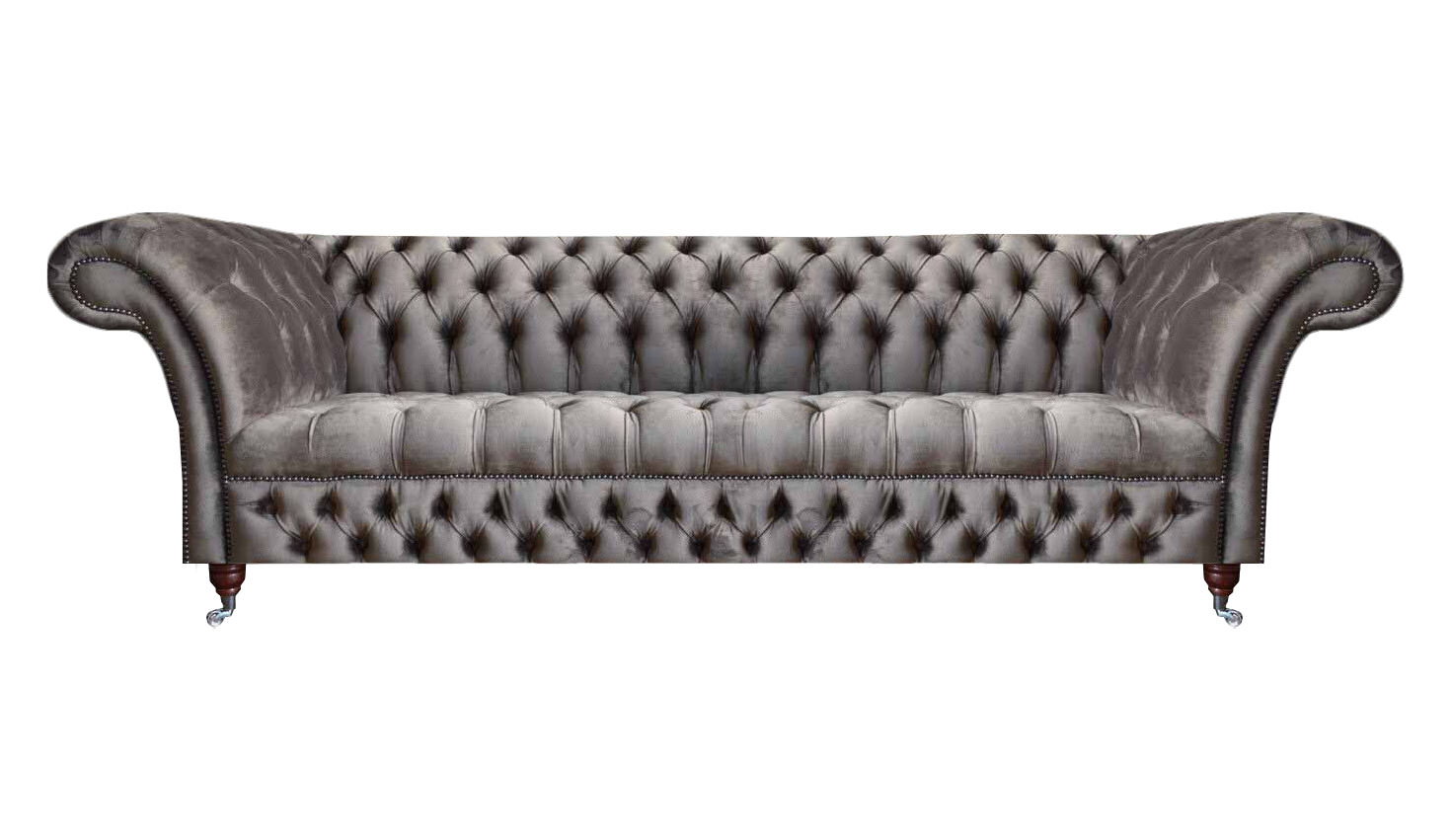 Luxury Sofa Three-Seater Couch Designer Furniture Modern Style Chesterfield