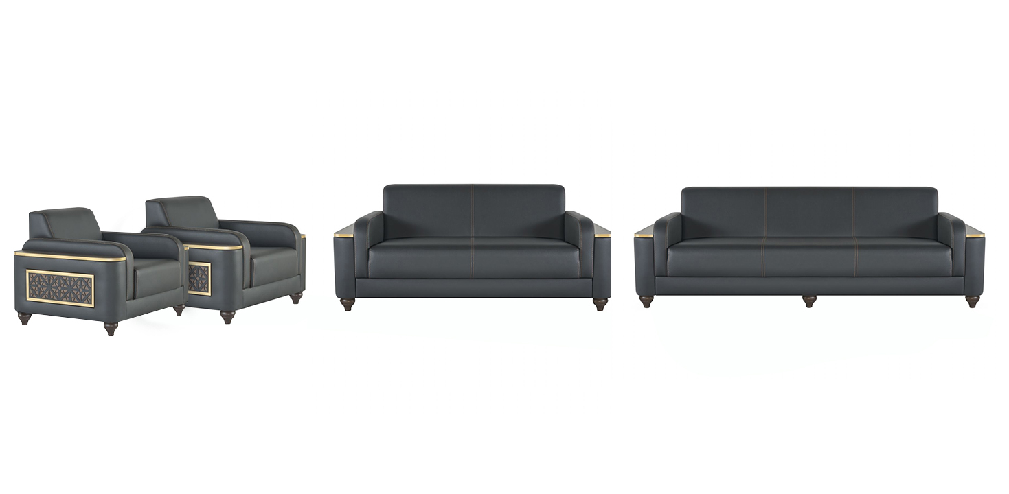 Black office furniture designer furniture luxury seating sofas armchairs