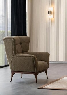 Armchair Upholstered Armchair Wingback Chair Recliner Cocktail Chair Chesterfield