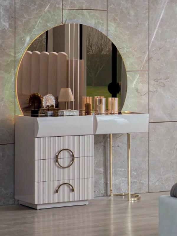 White vanity luxury bedroom wooden stylish vanities