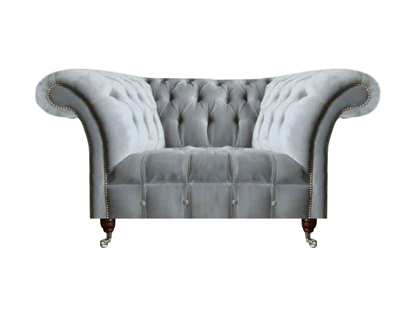 Designer Chesterfield armchair lounge chair single seat modern seating furniture