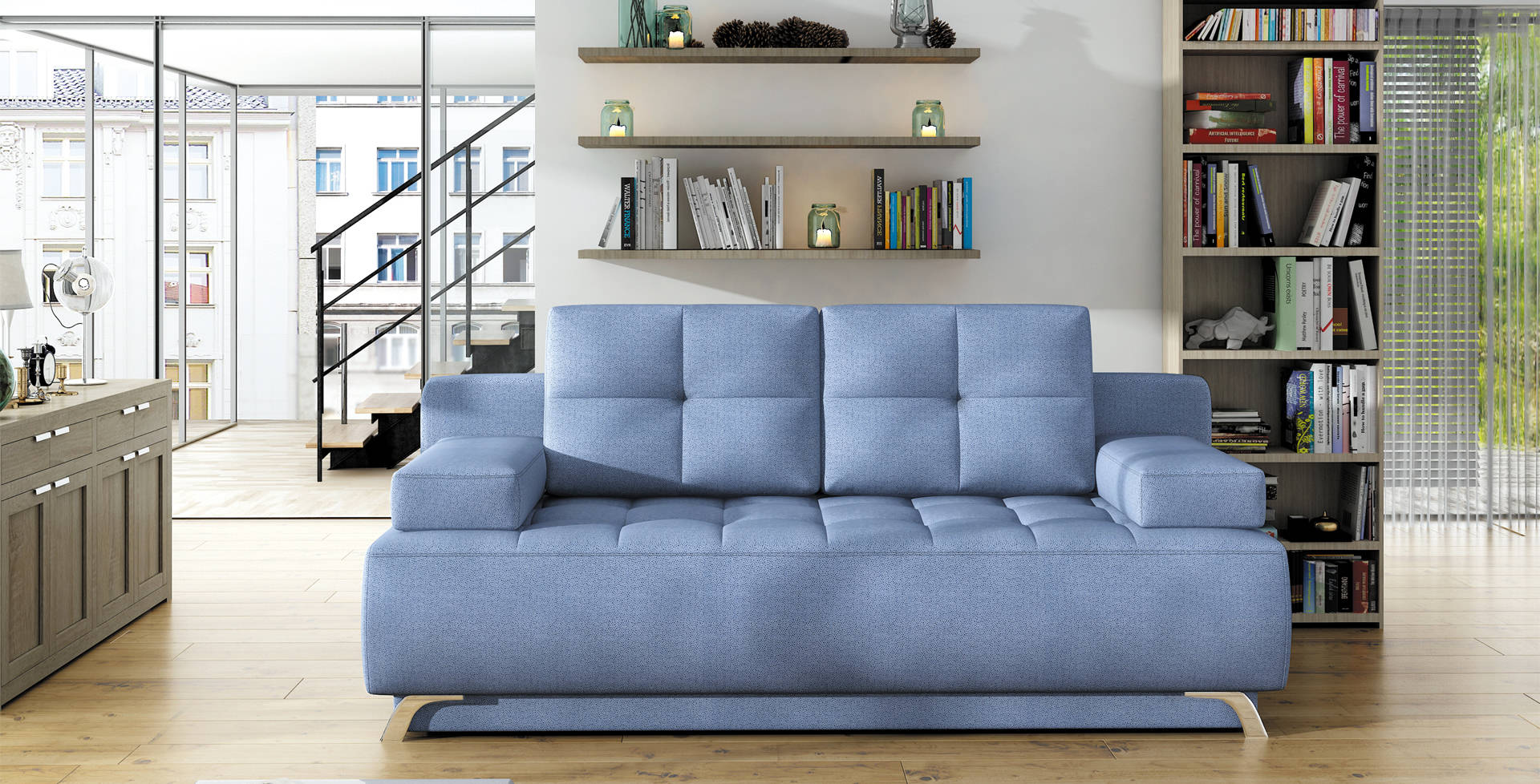 Design Sofa Couch Modern Luxury Sofa 2-Seater Furniture Upholstered Loveseat