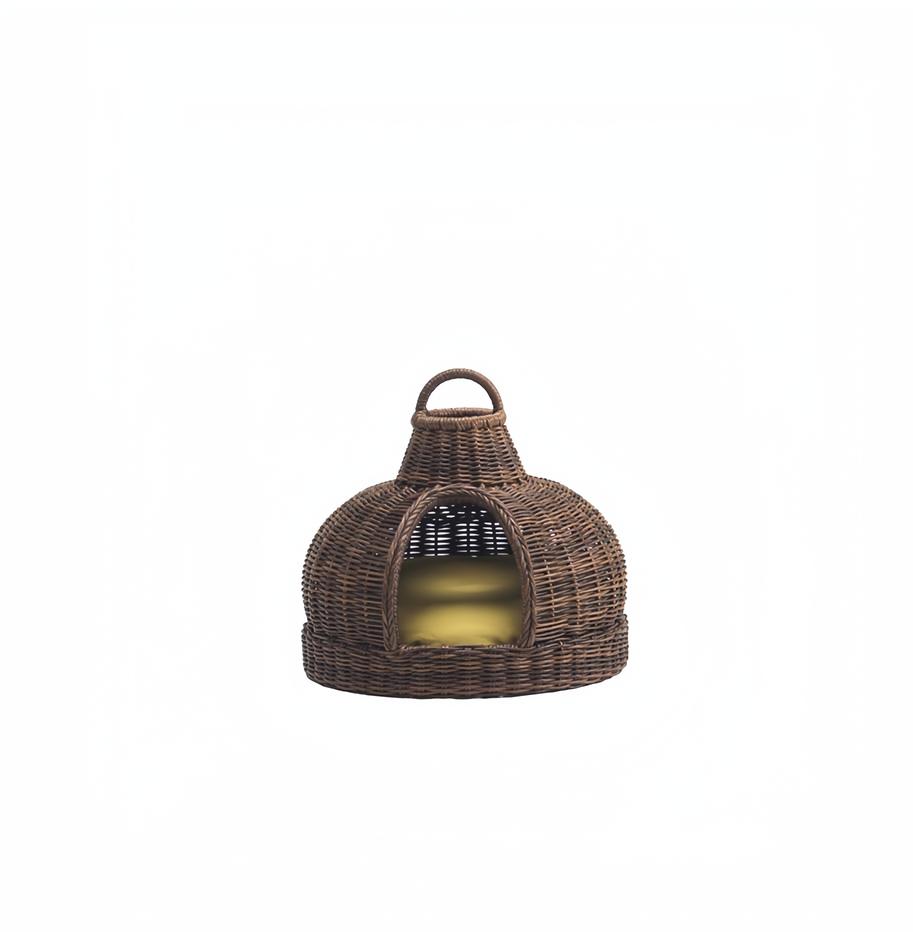Modern cat house safety for your pet stylish brown color stylish house