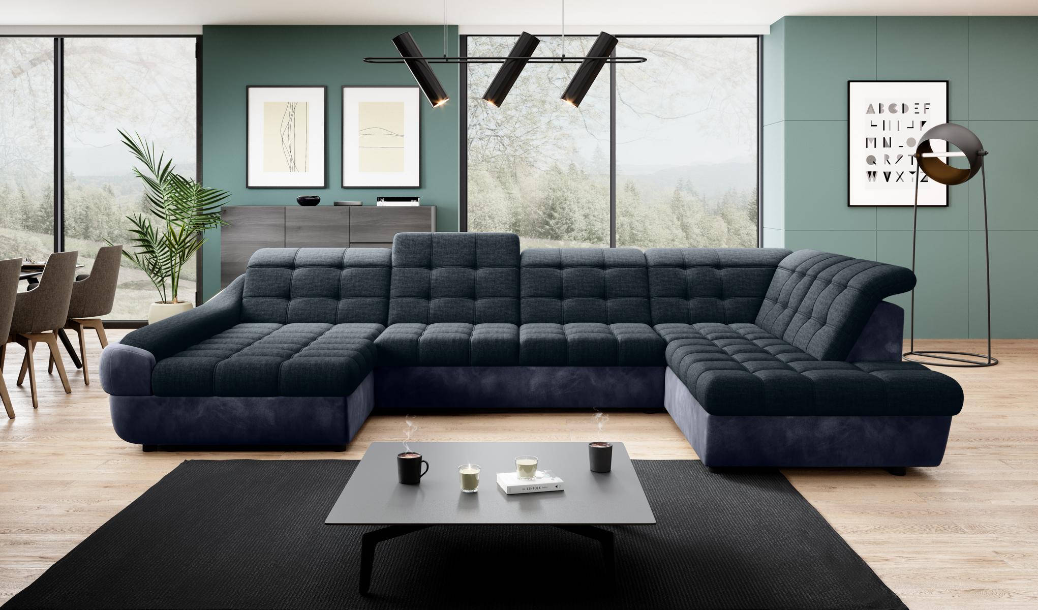 Sofa couch upholstery set living area design corner sofa U-shape sofas couches