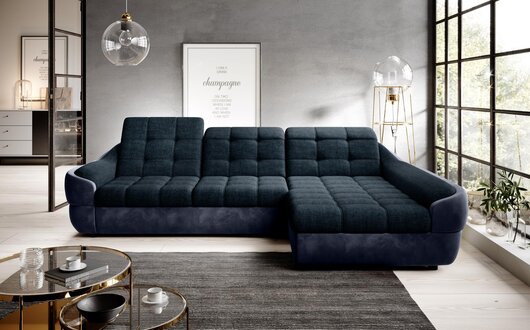 Sectional sofa couch upholstery living landscape leather corner sofas set L shape new
