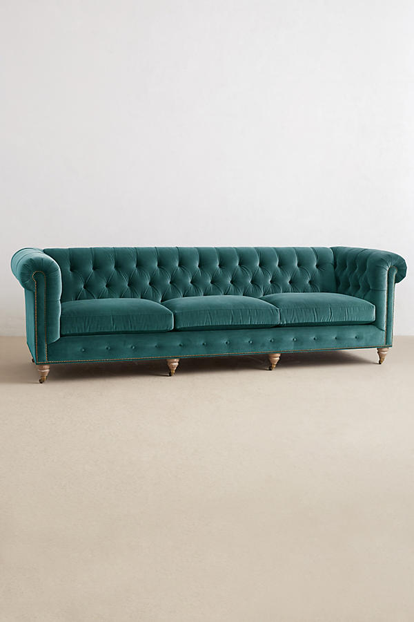 Chesterfield design luxury sofa upholstered couch set leather textile 5-seater 099