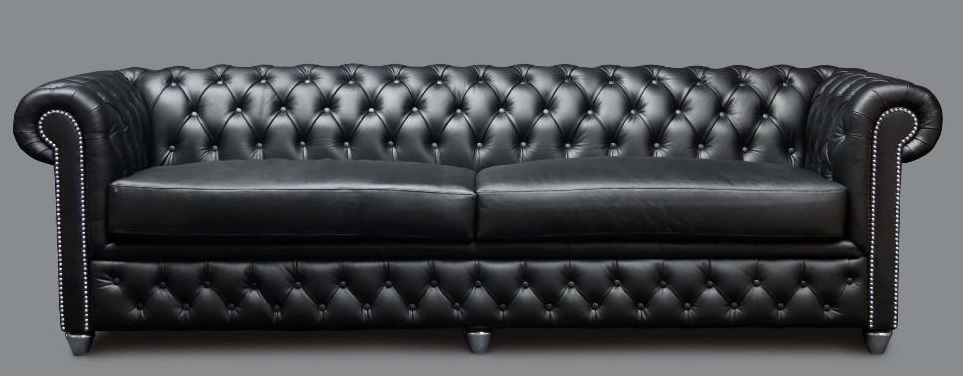 Chesterfield 3-seater XXL upholstered seat couch sofa set Big couches 2016-22