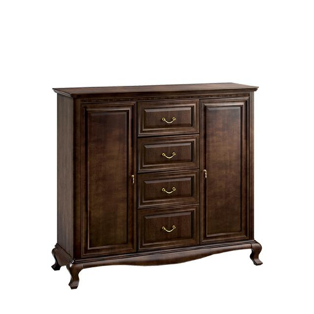 Classic chest of drawers solid wood handmade V-Ksz