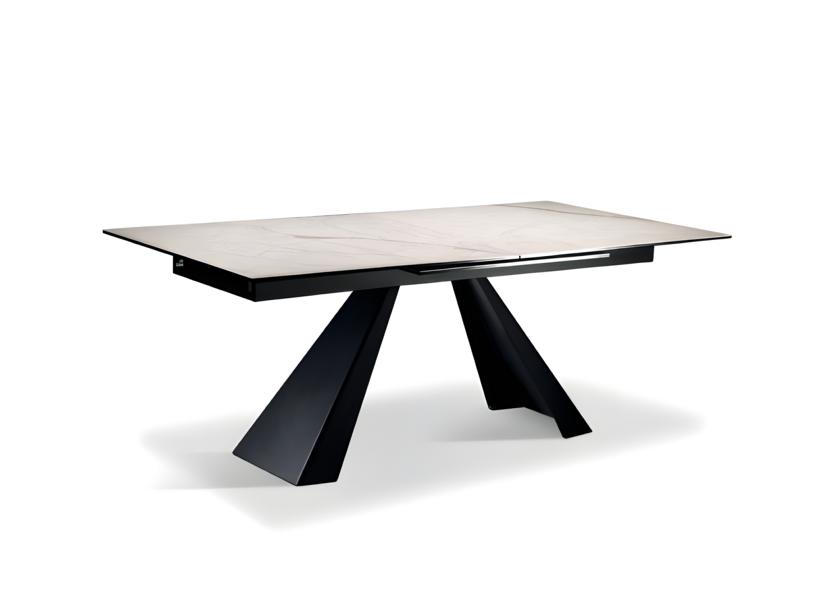 Luxury dining table extendable table wooden tables modern dining room design
