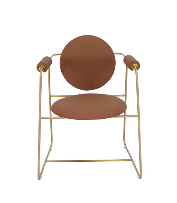 Chair Brown Luxury Dining Room Furniture Design Elegant Chairs Modern Wood