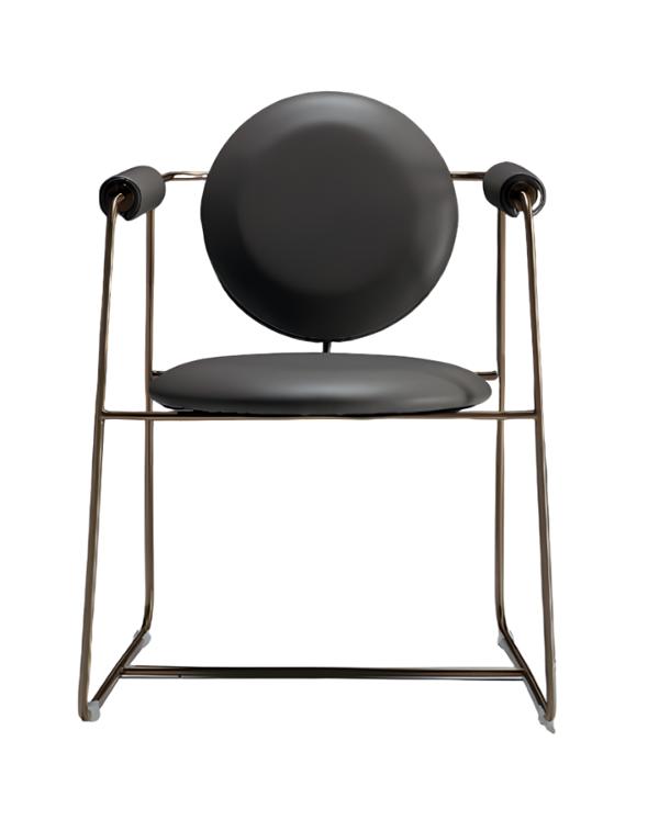 Chair Design Textile Dining Room Luxury Metal Gray Dining Chair Gold Chair