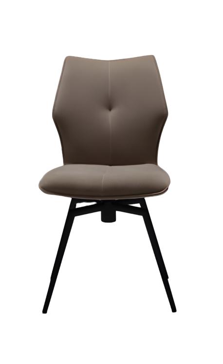 Chair Dining Chair Furniture Wood Modern Brown Luxury Design Metal Chair