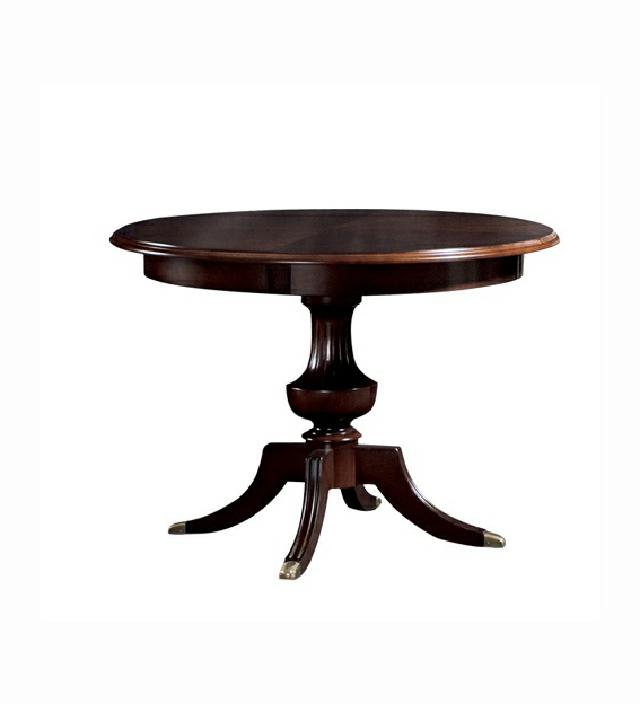 Dining table table tables solid wood wooden table classic baroque round table dining room