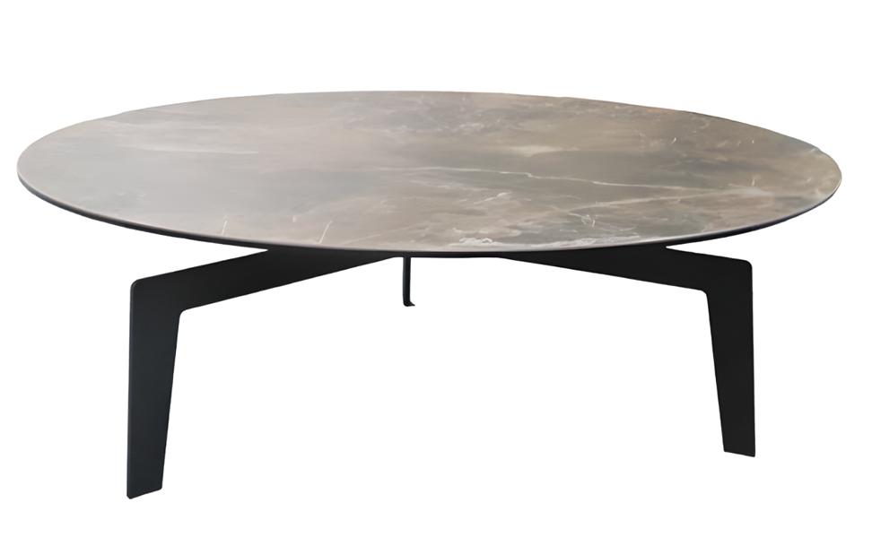 Luxury Design Coffee Table Brown Wooden Living Room Side Table