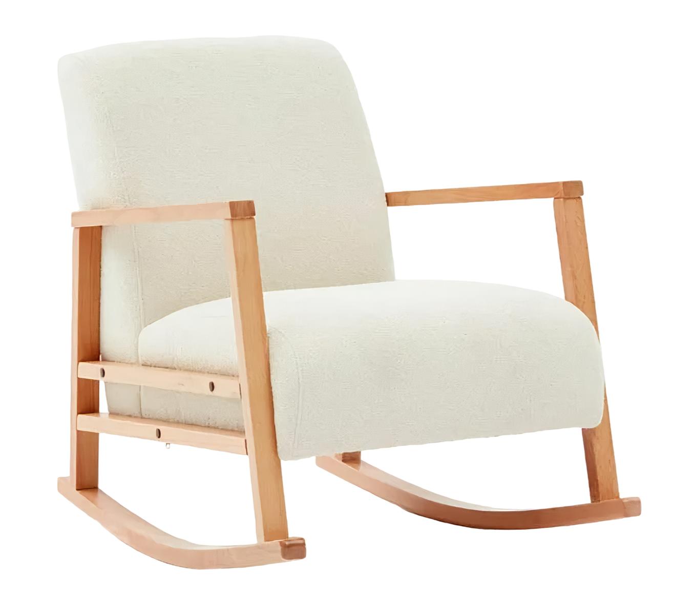 Design armchair living room luxury rocking chair furniture upholstery seat