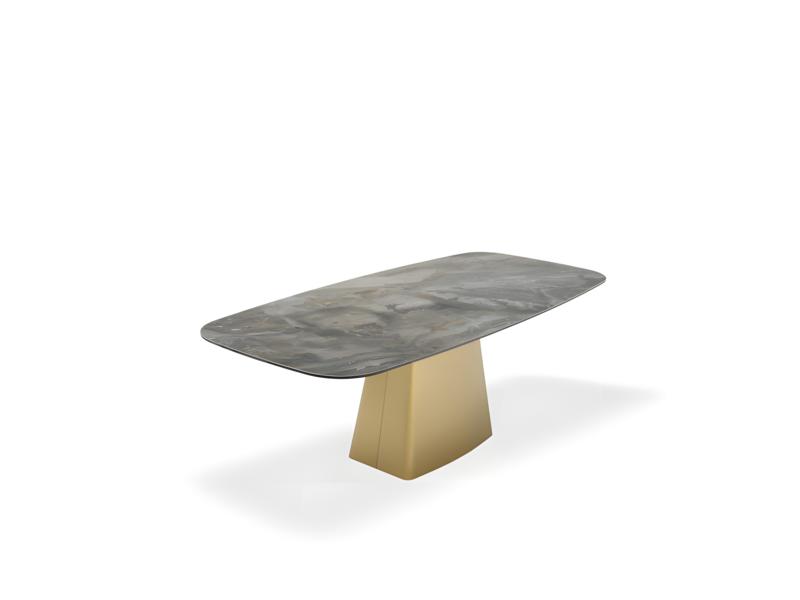 Table Luxury Dining Room Metal Dining Table Modern Furniture Gold Stainless Steel