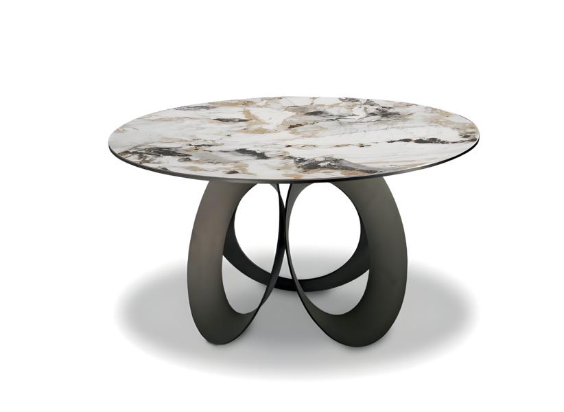 Dining Table Coffee Table Luxury Furniture Living Room Design Wooden Round Modern