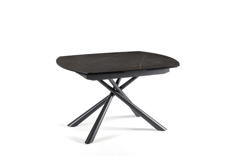 Dining table extendable table wood modern dining room luxury design