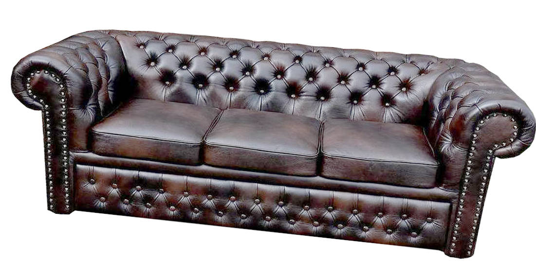 Chesterfield Sofa Couch Leather Sofa Upholstered Set Leicester Living Room Couches New