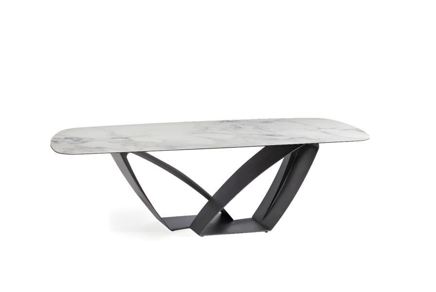 Dining table metal dining room living room set wood design luxury modern