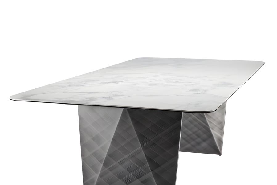 Table Dining Room Dining Table Modern Glass Living Room Table Design Metal