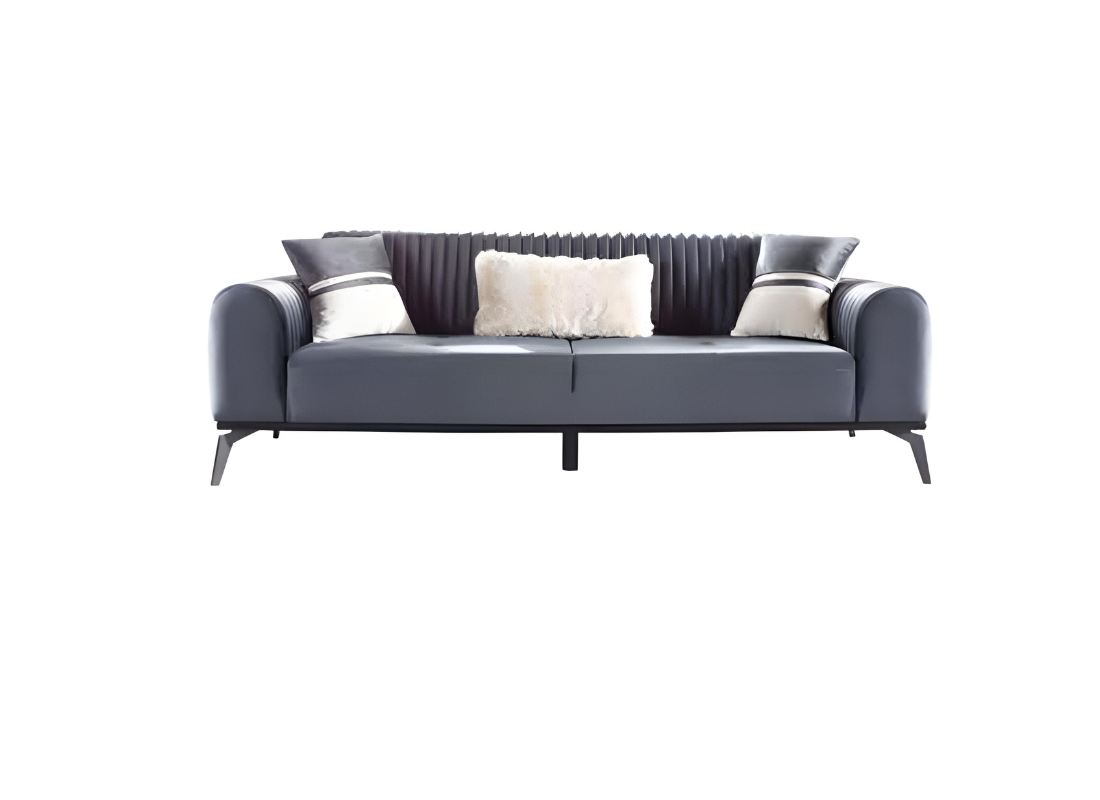 Luxury 3-seater sofa modern furniture living room upholstered couches three-seater