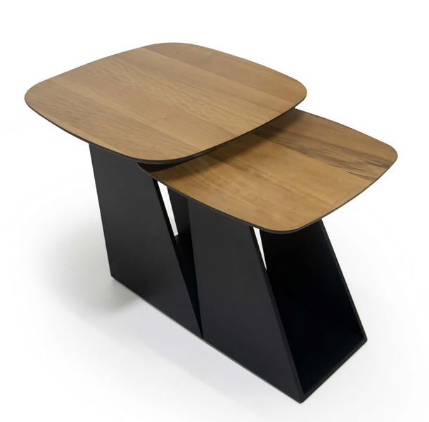 Modern Coffee Table Set 2x Coffee Tables Living Room Wood Furniture Designer