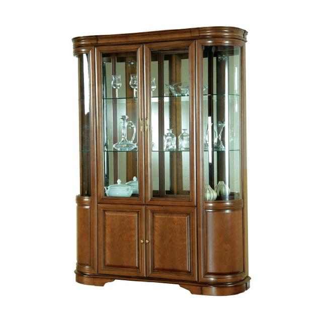 Solid wood handmade rustic cabinet classic display cabinet vitrines-Z-W2