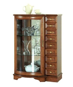 Classic display cabinet chest of drawers cupboard showcase model Z-KS1