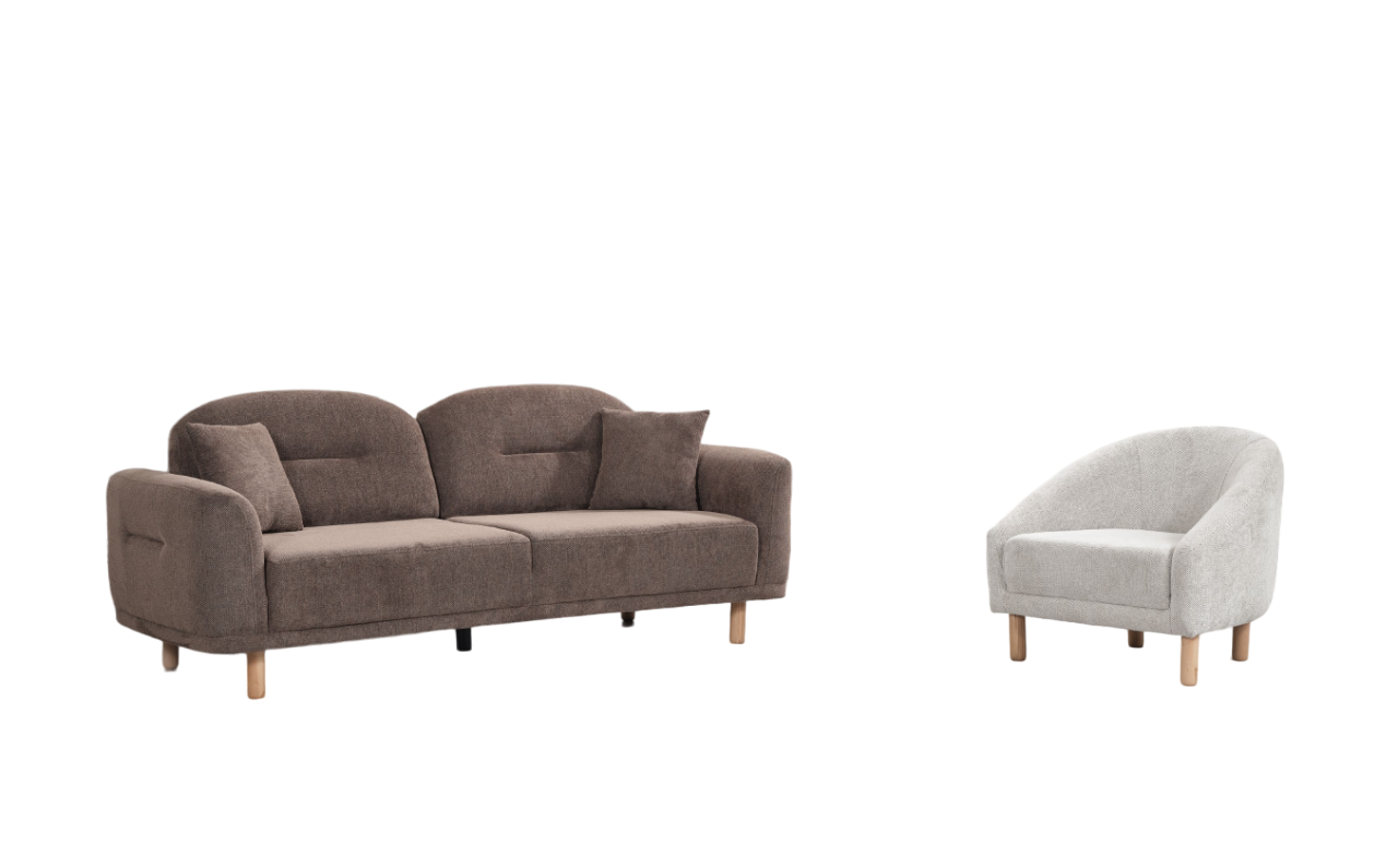 Modern sofa set chair textile sofa luxury complete luxury 3+1 seating sofas