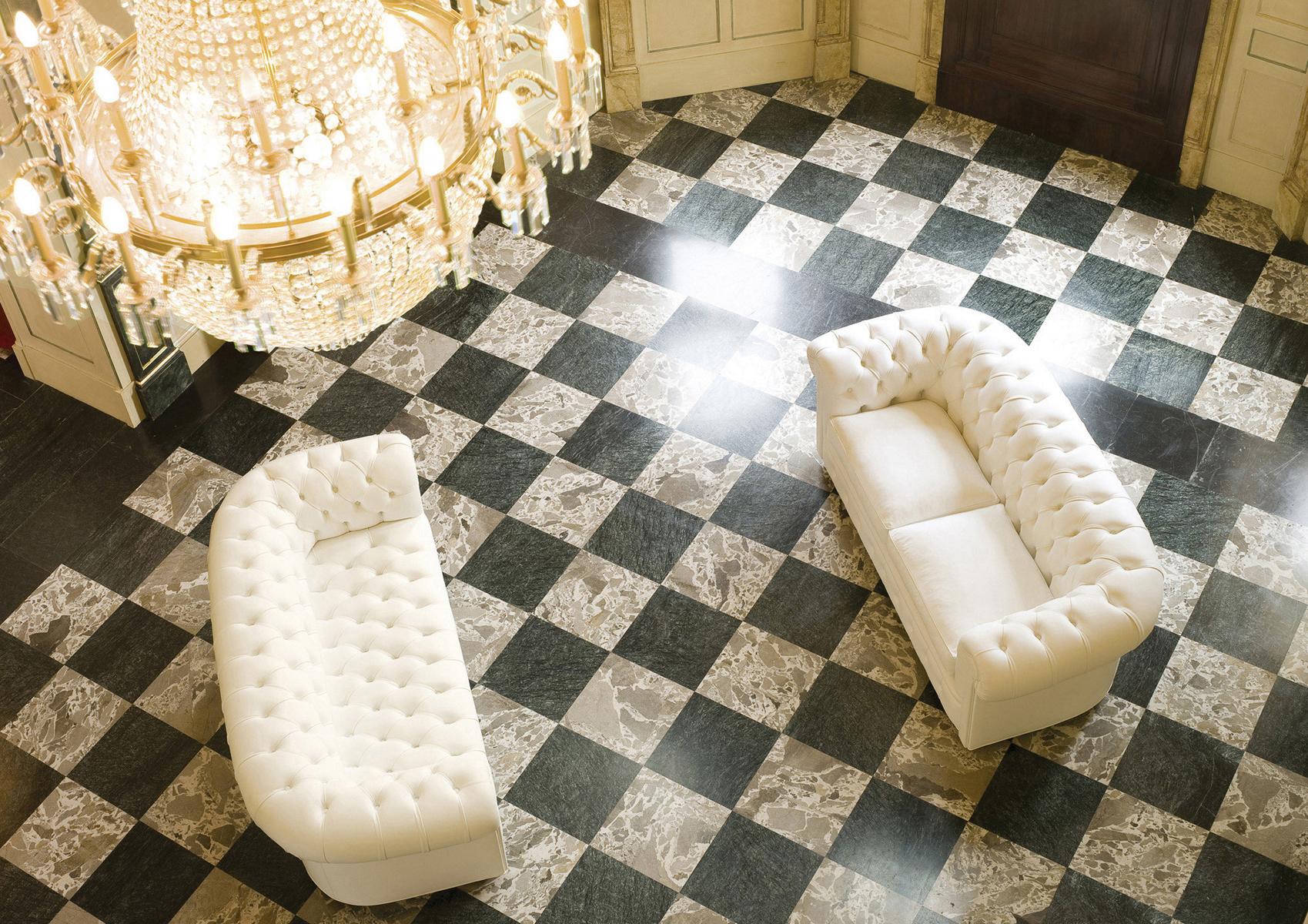 Designer Sofa Couch Upholstered Classic Set Chesterfield 3+3 Seater Sofas New