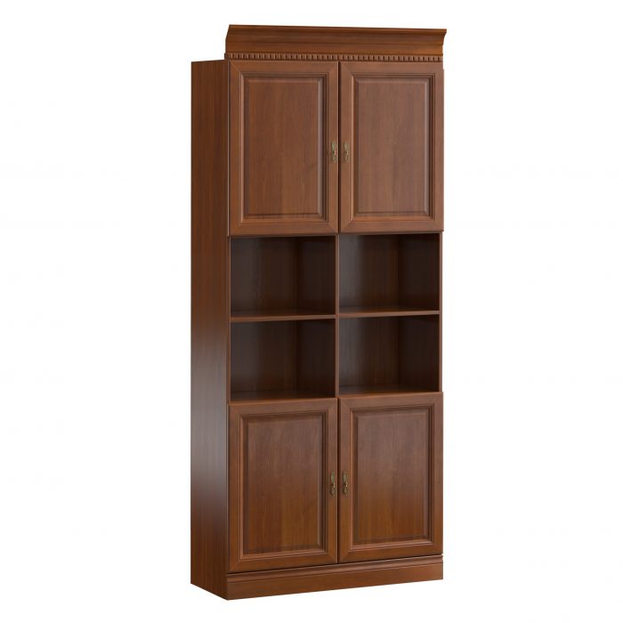 Classic wardrobes cupboard wall shelving bookcase shelf book cabinet model BA-5
