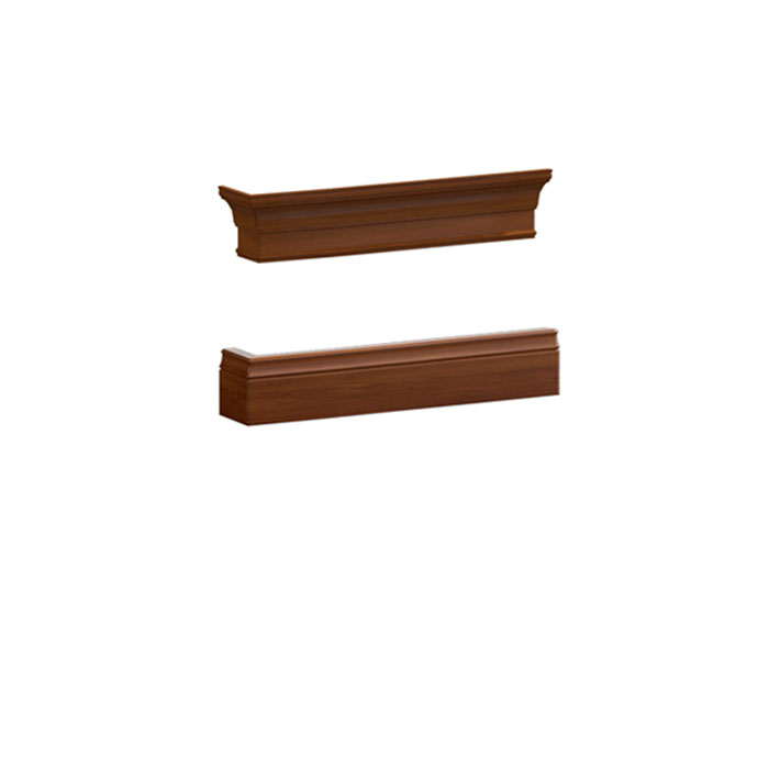 Outer side wall crown for crown or base cabinet cabinet system L, R BA-28