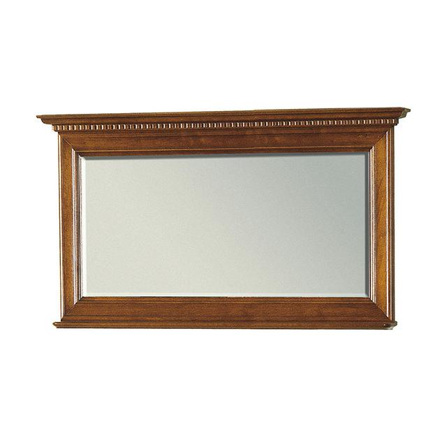 Classic wall mirror with wooden frame, antique style mirror, new Italian furniture.
