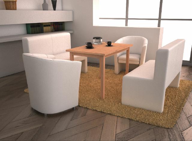 DINING ROOM GROUP SET LEATHER FURNITURE SOFA ARMCHAIR DINING TABLE New On Stock AVAILABLE