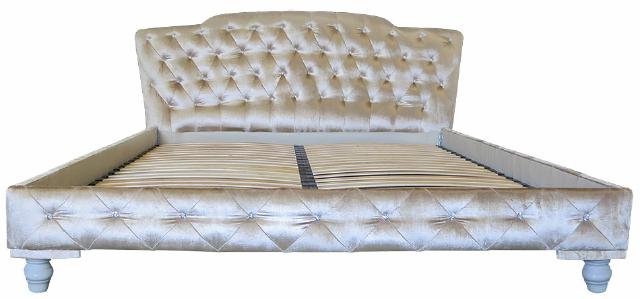 Designer Bett Polsterbett Ehebett königliche Betten Doppelbett Schlafzimmer NEU Designer Bed Upholstered Bed Marriage Bed Royal Beds Double Bed Bedroom NEW