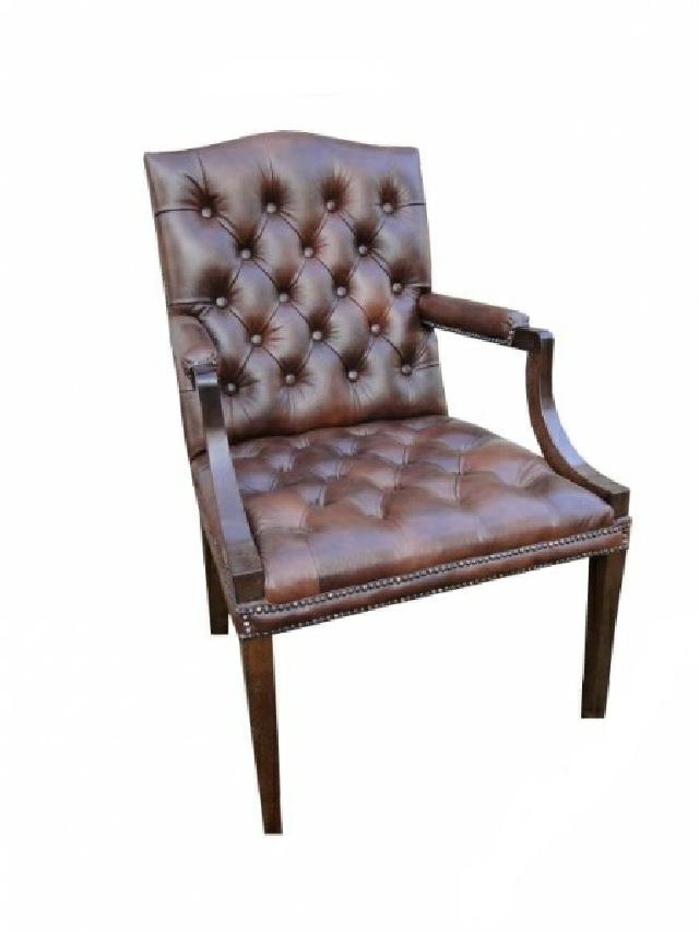 Antique throne King Chesterfield chair imitation 1500 knight stool couch sofa