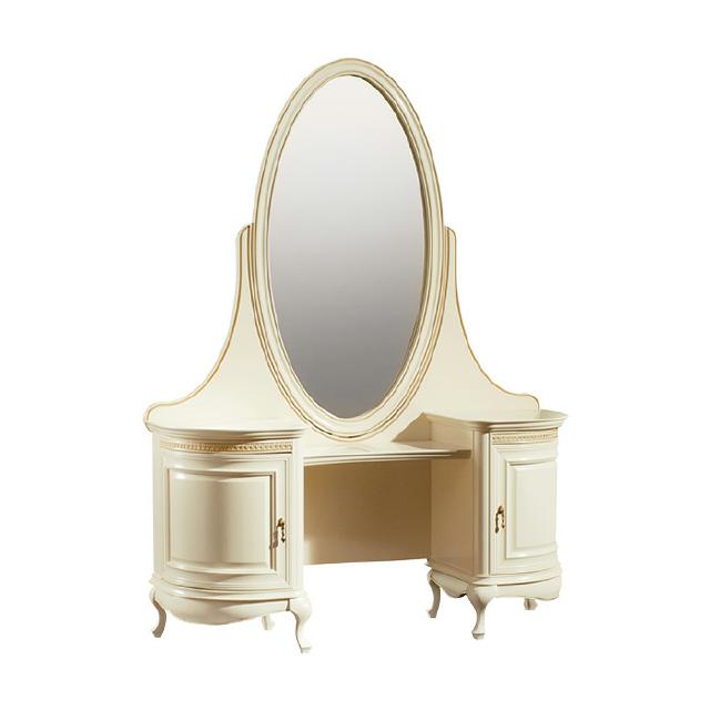 Classic Console Makeup Mirror Dressing Table Chest of Drawers - Model V-Dressing Table