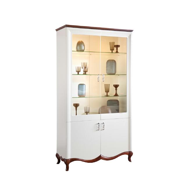 Solid wood real wood handmade classic display cabinet showcase cabinet MIW2