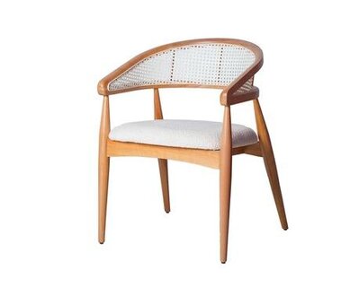 Dining Room Upholstered Chair Modern Design Textile Chair Black Luxury Furniture Brown