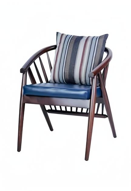 Dining Room Upholstered Chair Modern Design Textile Chair Multicolor Luxury Furniture Blue