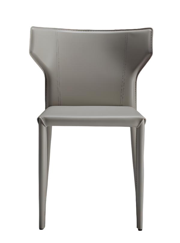 Dining chair, kitchen chair, armchair, wood, fabric, modern, beige chair.